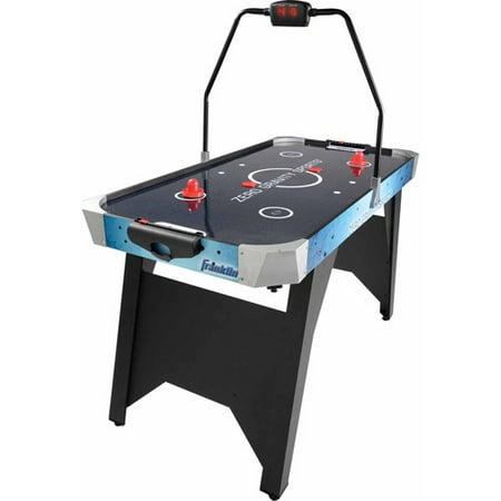 Franklin Sports Arcade Air Hockey Table with LED Scoring, 54" x 27" x 30"