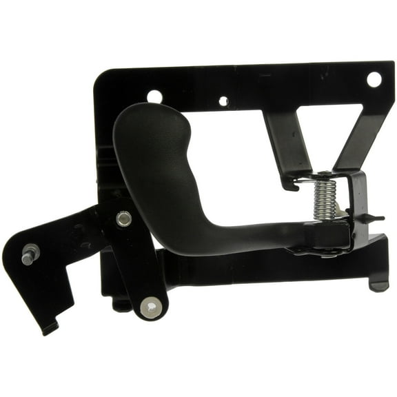 Dorman 81166 Front Passenger Side Interior Door Handle for Specific Chevrolet / GMC Models, Black; Textured