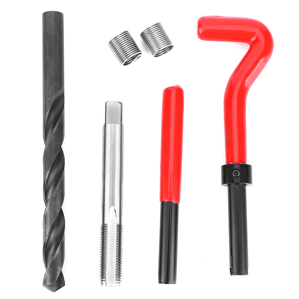 Thread Repair Kit, High Strength Stainless Steel Thread Insert Kit, For