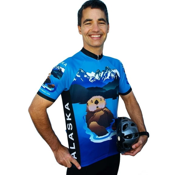 Free Spirit Bike Jerseys Alaska Otter Cycling Jersey