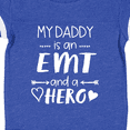 thumbnail image 4 of Inktastic My Daddy is an EMT and a Hero Boys or Girls Baby Bodysuit, 4 of 5