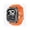 Orange-Black, variant on Set of Transparent Modifications for Apple Watch10 9 8 7, Strap with Dial 46mm 49mm 40mm 41mm 44mm 45mm + Case for iWatch Ultra