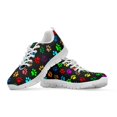 thumbnail image 1 of Vibrant Rainbow Spectrum Triangle Geometric Printed Flats Shoes Woman Spring/Autumn Female Sneakers Breathable Shoes, 1 of 5