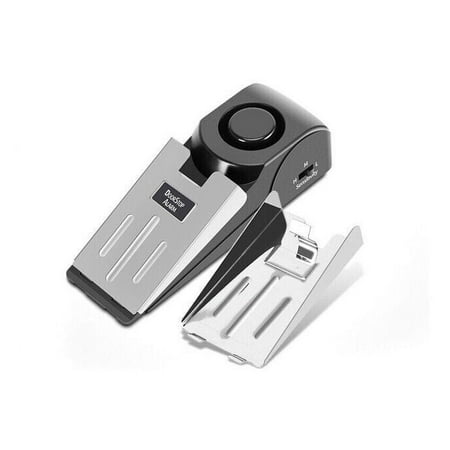 Home Security Wedge Door Stop Alarm System Device Intruder Alert Detection, Door Security Devices for Home Travel Hotel Apartment