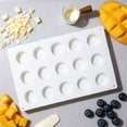 thumbnail image 4 of TINGXIN Flat Round Silicone Multi-Cavity Baking Mold - DIY Dessert Making Tool for Filling Creation, Flexible, Easy Demolding, WH1, 4 of 6