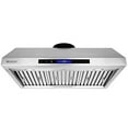 thumbnail image 5 of Pro-X Series R230 30 Under Cabinet Ducted Range Hood With 900 CFM  Internal Blower  Four-Speed Touch Sensitive Electronic LCD Control Panel With Remote Control  In Stainless Steel", 5 of 7