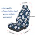 thumbnail image 2 of Lsque Cute Rabbit Pattern Car Seat Covers for Front Seats , Waterproof Seat Covers for Cars, Sporty Front Seat Covers,Car Seat Cover Protector Front Seats, 2 of 5
