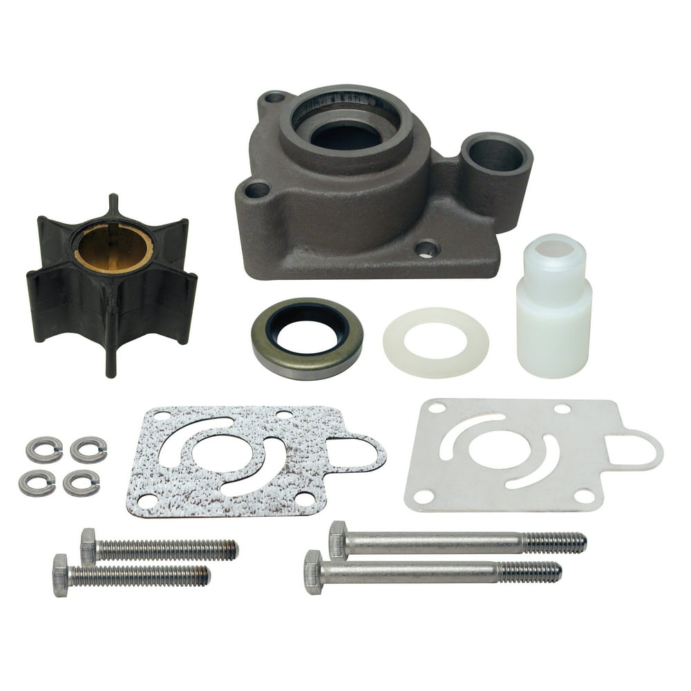 Water Pump Kit w/Housing Force 85125hp 198489 Chrysler 75140hp 1977