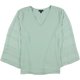thumbnail image 1 of Blusa Alfani con mangas a capas para mujer, verde, grande, estilo Pullover, 1 of 1