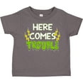 thumbnail image 3 of Inktastic Here Comes Trouble Boys or Girls Toddler T-Shirt, 3 of 5