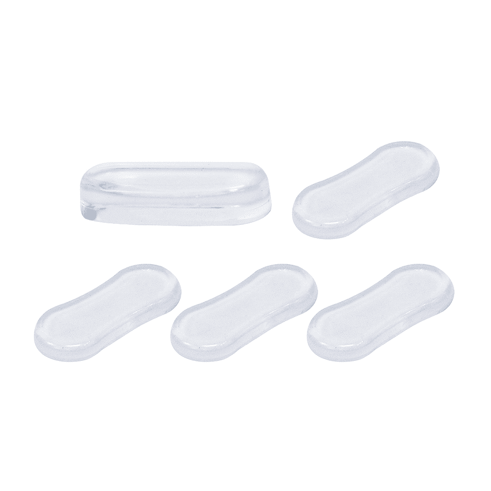 Adhesive Silicone Toilet Seat Replacement Bumper Elastic Transparent