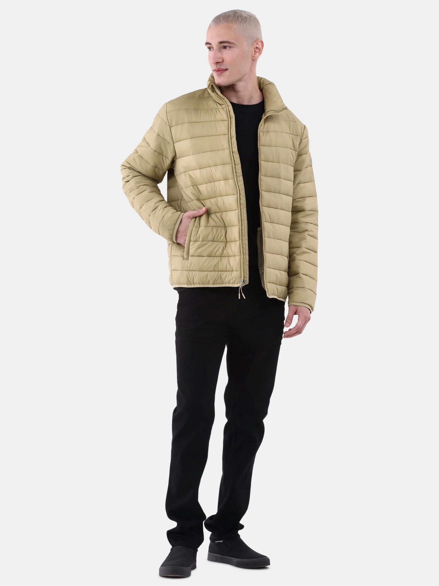 Ozark Trail Men's & Big Men's Puffer Jacket, Sizes S-3XL