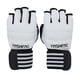 thumbnail image 5 of Guantes de kickboxing, guantes de entrenamiento de medio dedo, guantes de saco para artes marciales, guantes de MMA Blanco, 5 of 9