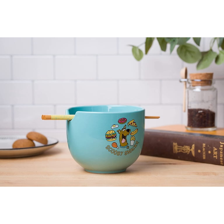 Silver Buffalo, Ceramic Ramen Bowl, 20 Oz, Scooby-Doo with