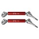 thumbnail image 3 of Front Transmission Shaft, Wear Resistant Steel Aluminum Alloy RC Front Drive Shaft 1/10 Rustproof For Replacement ANGGREK Otros, 3 of 8