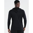 thumbnail image 6 of Cadmus Men's UPF 50+ Sun Protection Long Sleeve Shirts Dry Fit Hoodies for Running, Fishing, Hiking & Outdoor Workouts,1 Pack,096,Black,XXX-Large, 6 of 6