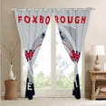 thumbnail image 4 of Erosebridal American Football Curtains 42x90 inch,Sports Curtains Drapes,Football American Football Lovers Blackout Curtains,Sports Themed Window Treatments 2 Panels for Bedroom(Foxborough), 4 of 6