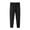 Black, variant on lmcalzta Plus Size Mens Sweatpants with Zipper Pockets Drawstring Joggers for Athletic Running,L-8XL