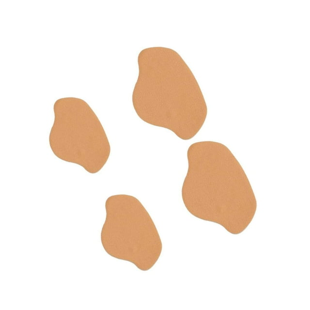 Xingzhi Semelles de Talon pour Réparation de Talon pour Hommes & Femmes Talons Hauts Jaune