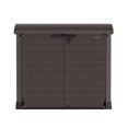 thumbnail image 2 of Duramax CedarGrain StoreAway 1200 Liter Outdoor Deck & Storage Box, Brown, 2 of 12