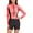 Style 3-Red, variant on UPF 50+ Womens Quick Dry Rash Guard Long Sleeve Zipper Padded Bathing Suit One Piece Boyleg Surfing Swimsuits High Neck Sport Beach Surfwear Swimwear