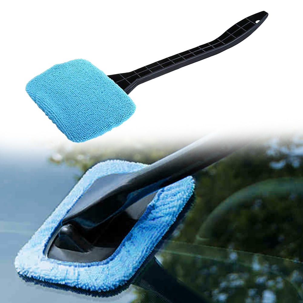 Cleaner Long Handle Car Wash Wiper Brush Dust Car Care Windshield Shine
