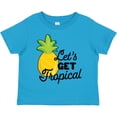 thumbnail image 3 of Inktastic Lets Get Tropical with Pineapple Boys or Girls Toddler T-Shirt, 3 of 5