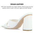 thumbnail image 2 of Journee Collection Womens Chazz Tru Comfort Foam Vegan Leather Block Heel Sandals, 2 of 6
