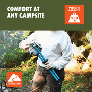 Ozark Trail Steel and Polyester Lightweight Camping Stool