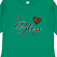 thumbnail image 4 of Inktastic Well Bless Your Heart with Leopard Print Boys or Girls Long Sleeve Toddler T-Shirt, 4 of 5