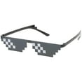 thumbnail image 2 of Novelty Rimless Thug Life Meme Sunglasses 66mm (Black), 2 of 4