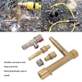 thumbnail image 3 of Quick Coupler Hose Valve Key, High Hardness Reliable Quick Coupler Key Tool  for Garden Sprinkler Irrigation, 3 of 7