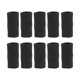 thumbnail image 2 of Vogacara 10 piezas de funda para la yema del dedo, Protector de articulación de mano transpirable, soporte de absorción de impactos, antideslizante para Suministros de ortodoncia Negro Vogacara CE015206-01, 2 of 6