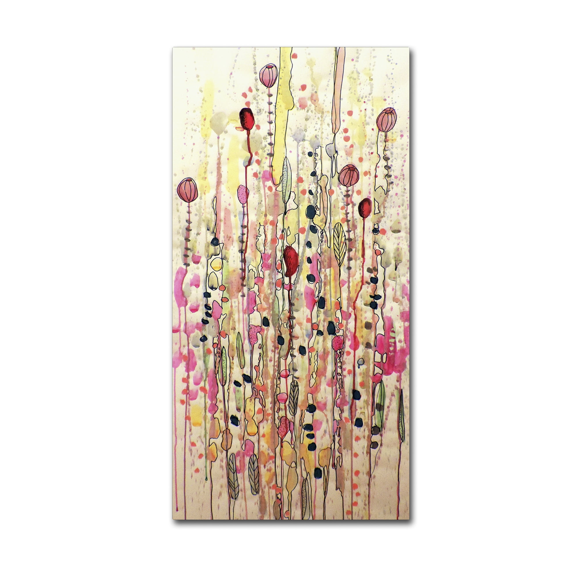 Trademark Fine Art Sylvie Demers Samsara Canvas Wall Art - 12x24