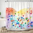 thumbnail image 3 of Tchckioa Rainbow Blending Shower Curtain,72x78 Inch Waterproof Hooks Bath Curtain for Bathroom, 3 of 6