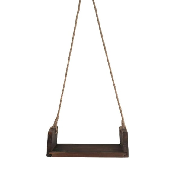 Columpio de madera, accesorios para fotografía de recién nacidos, accesorios temáticos para sesión de fotos de bebés Café