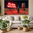 thumbnail image 6 of Aloha Themed Airship Design Welcome Banner, Party Background Decor, Ideal for Hawaiian Themed Parties Luau Celebrations Tropical Events and Photography Backdrops, 6 of 8