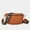 Tan, variant on Women’s Vegan Leather Crossbody Bag with Designer Strap, Gray