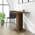 thumbnail image 1 of vidaXL Bistro Table Brown Oak 60x60x75 cm Engineered Wood, 1 of 4