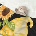 thumbnail image 2 of Yiaed Sunflower Gnomes5 Print Dog Blankets-Cat Blanket Washable for Couch Protection,Puppy Blanket, Soft Plush Reversible Throw Furniture Protector-Small, 2 of 8