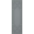 thumbnail image 5 of Ekena Millwork 12"W x 65"H True Fit PVC Bungalow Fixed Mount Shutters, Ocean Swell (Per Pair - Hardware Not Included), 5 of 7
