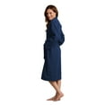 thumbnail image 4 of Women’s Long Waffle Robe - Lightweight 100% Cotton, 4 of 4