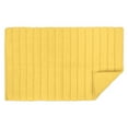 thumbnail image 2 of DII Yellow Ribbed Rug, 2 of 3