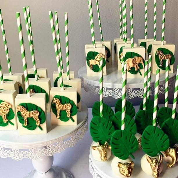Wild Animal Cake Mold Forest Animals Cake Decorating Molds Zoo Animals Silicone Mold for Chocolate Candy Gum Paste Clay Sugar Craft Cupcake Topper