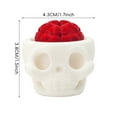 thumbnail image 3 of Skeleton Brain Keyboard Knocker Desktop Ornament Home Decor To Increase Fun 4.3Cm Size Perfect Holiday Gift And Office/Desk Decoration, 3 of 4