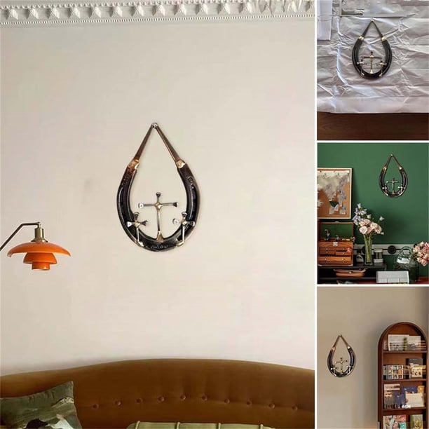 Horseshoe Nail Wall Decoration