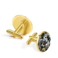 thumbnail image 3 of Koala Elegant Men's Stainless Steel Cufflinks for Formal Attire - Ideal for Business Wear and Weddings, 3 of 6