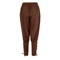 thumbnail image 4 of toraway Mens Shorts Casual 7 Inch Inseam Relaxed Fit Mens Comfortable Stylish Retro Gothic Leggings Drawstring Slacks S, 4 of 4