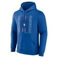 thumbnail image 2 of Men's  Royal Philadelphia 76ers Michelob Ultra Full Court Pullover Hoodie, 2 of 3