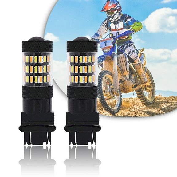 2x 7443 7440 7444 LED RED Brake Stop light Bulb Lamp for Honda Accord 2003-2017